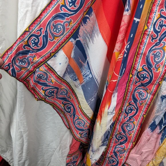 Tolani Collection NWT Colorful Kimono Sz 2XP - Picture 3 of 11